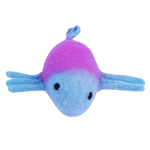 NZ Wool Made Durable Dog Toys Felt Ball Game for Puppies Chewing Toys |free Sample| Natural Animal Head Best Pet Safe Outdoor