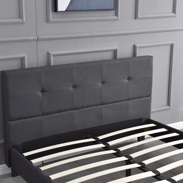 Popular modern comfortable hotel and family popular wooden bed frame