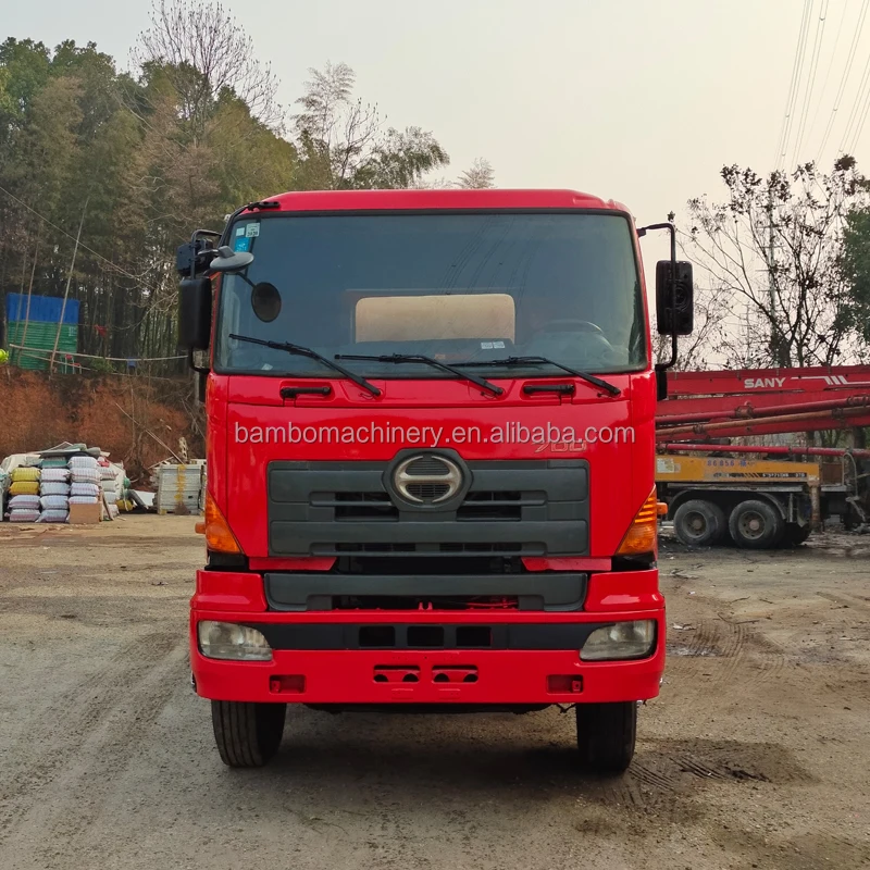 Small Portable Hino Concrete Mixer In Saudi Arabia Dubai Low Price