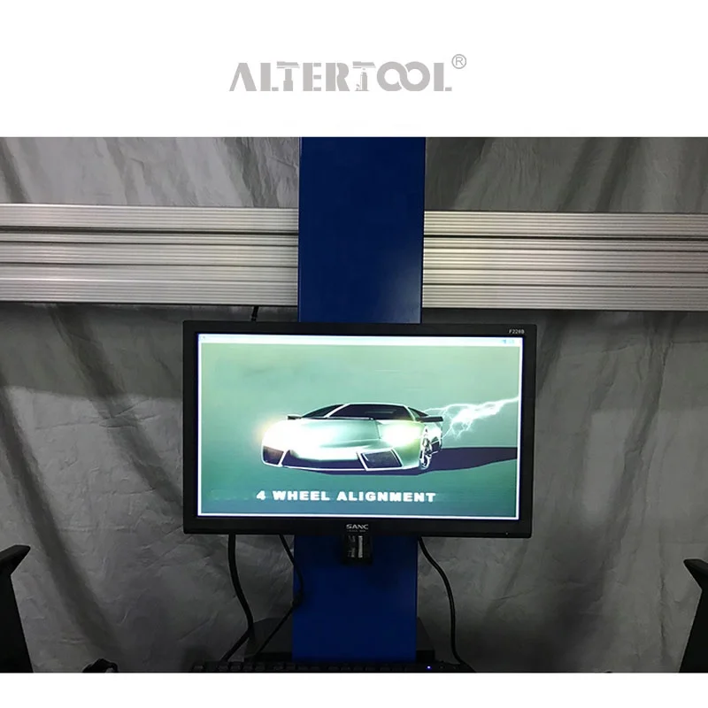 Распродажа автомобильный 3D станок для выравнивания колес Altertool оборудование
