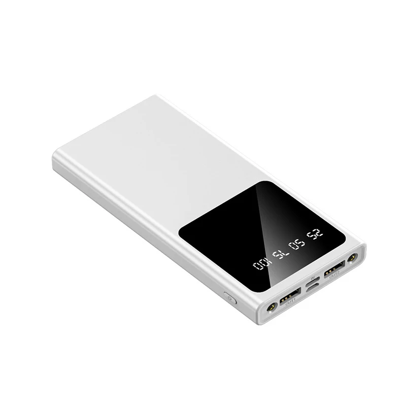 Портативный 20000 мАч Зарядка Power Bank большой емкости Цифровой Дисплей Мобильная мощность индивидуальный рекламный подарок логотип