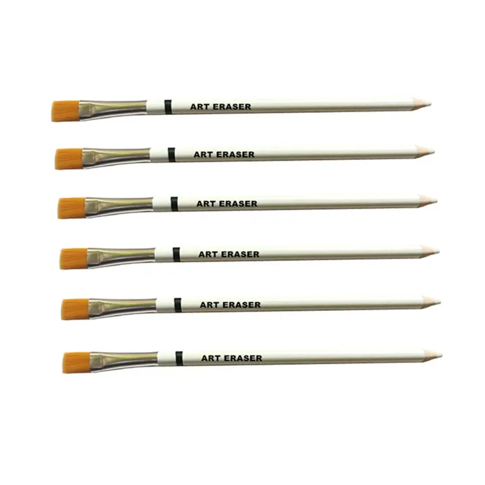 Художественный ластик с кисточкой