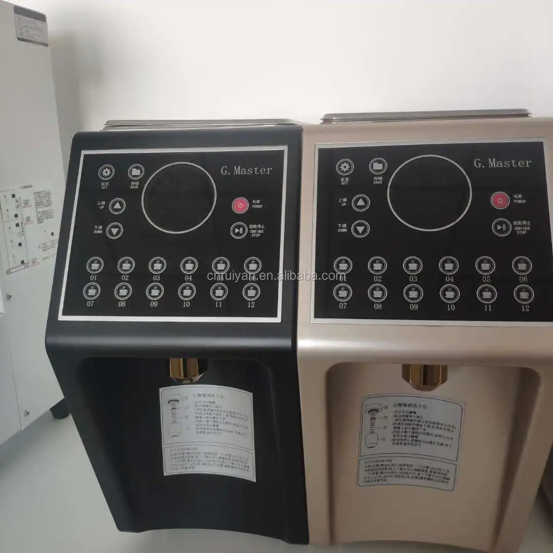 Coffee Shop and Milk Shop Fructose Dispenser Machine