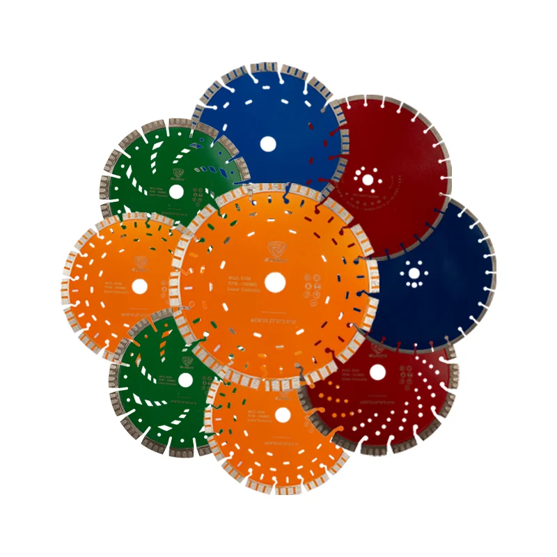 Top quality diamond cutting saw blade custom diameter industrial diamond saw blades for concrete cutting