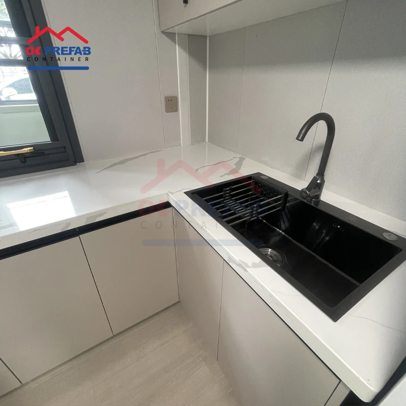 40Ft Luxury Customized Modern Granny Flats 4 Bedroom Room Foldable Prefab Home Tiny Extended Expandable Container House