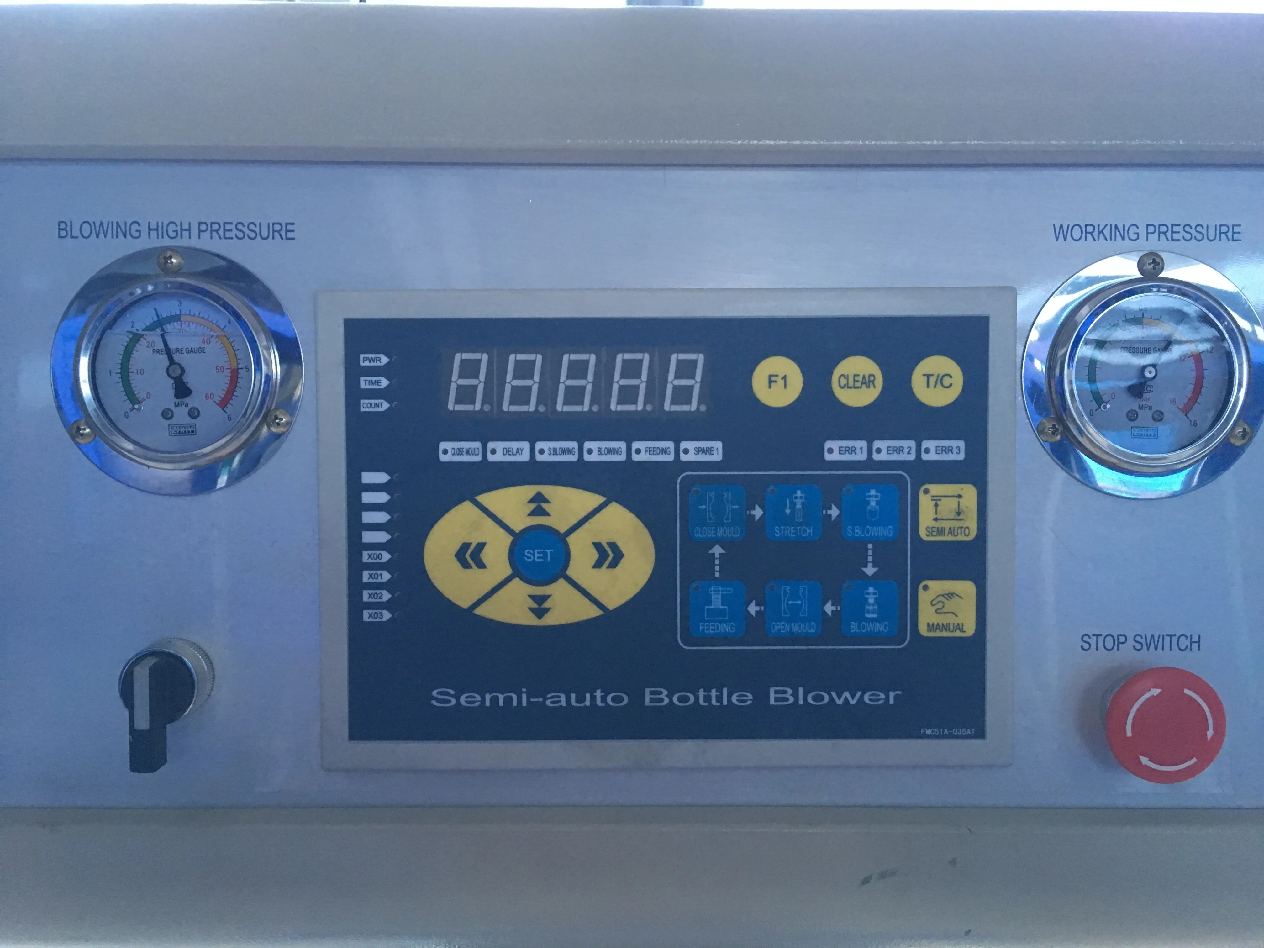 make 5L 6L 7L PET bottle  machine  blowing bottle machine