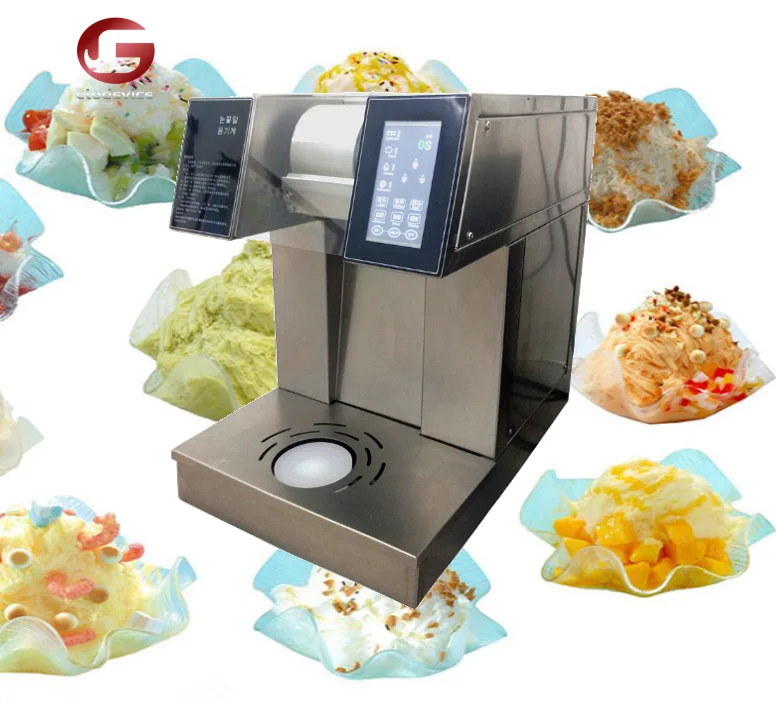 Популярная машина для производства мороженого Bingsu большая емкость на