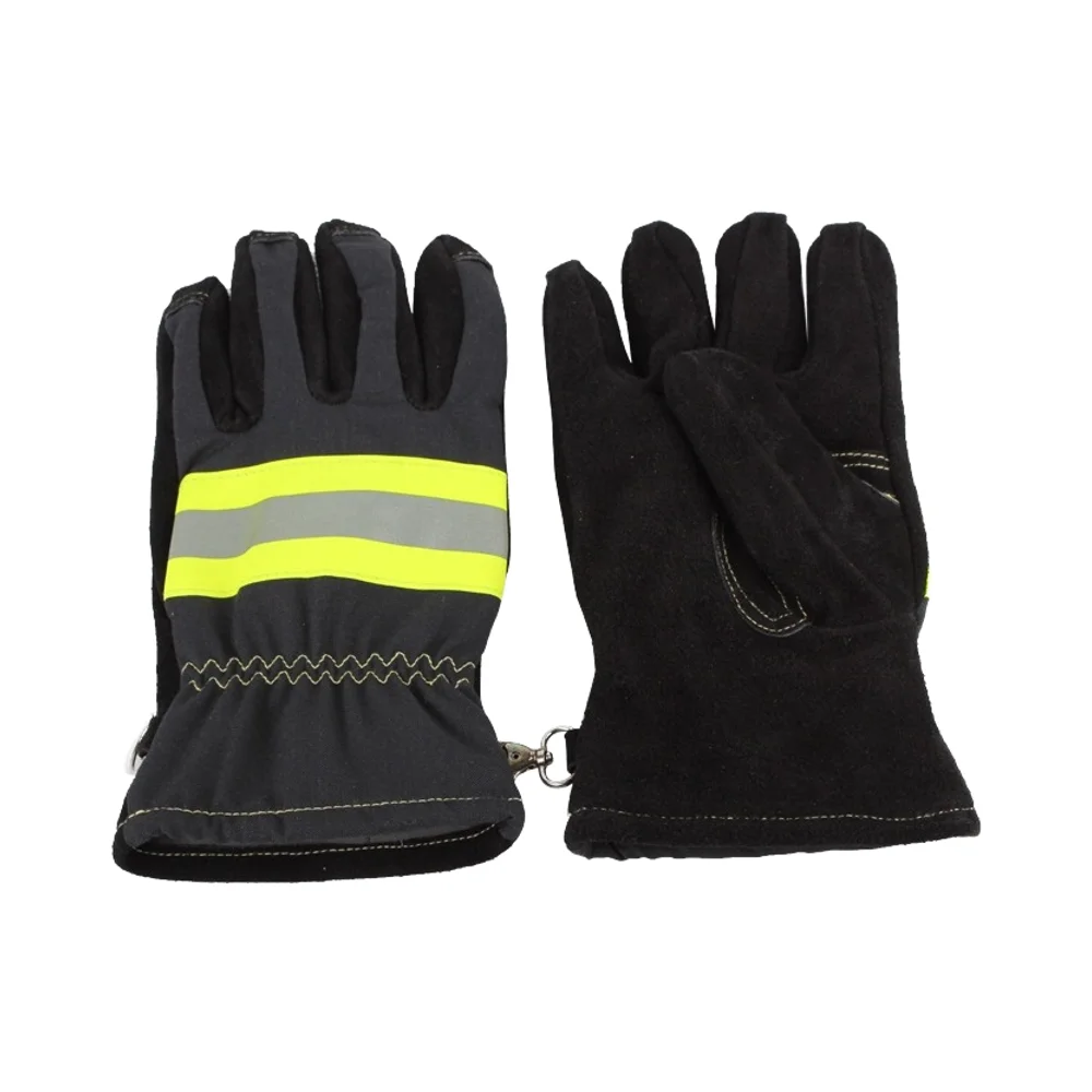 Hot Leather Gloves Safety Gloves Anti-Cut Anti-Slip Anti-Static Anti-Heat Anti-Vibration Protections Free Welding Gloves
