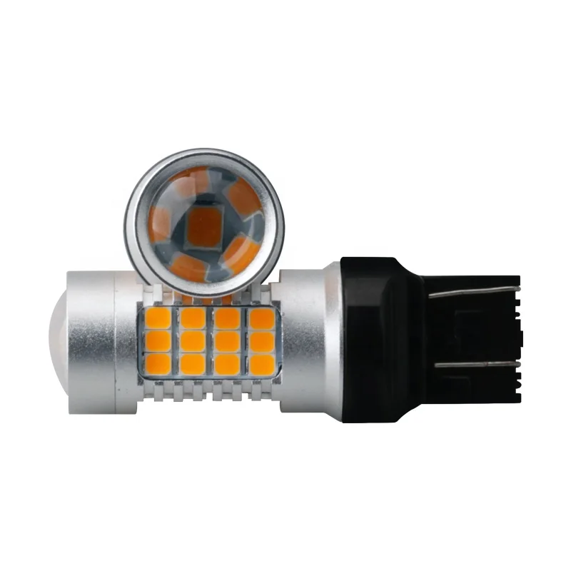 Автомобильные светодиодные дневные ходовые огни T20 W21W 7440 BA15S BAU15S 1156 2835 указатели поворота стояночные стоп-сигналы