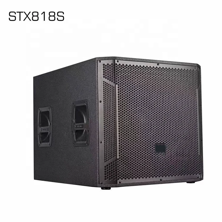 Профессиональная акустическая система STX818S 18-дюймовая для диджея уличный динамик с сабвуфером
