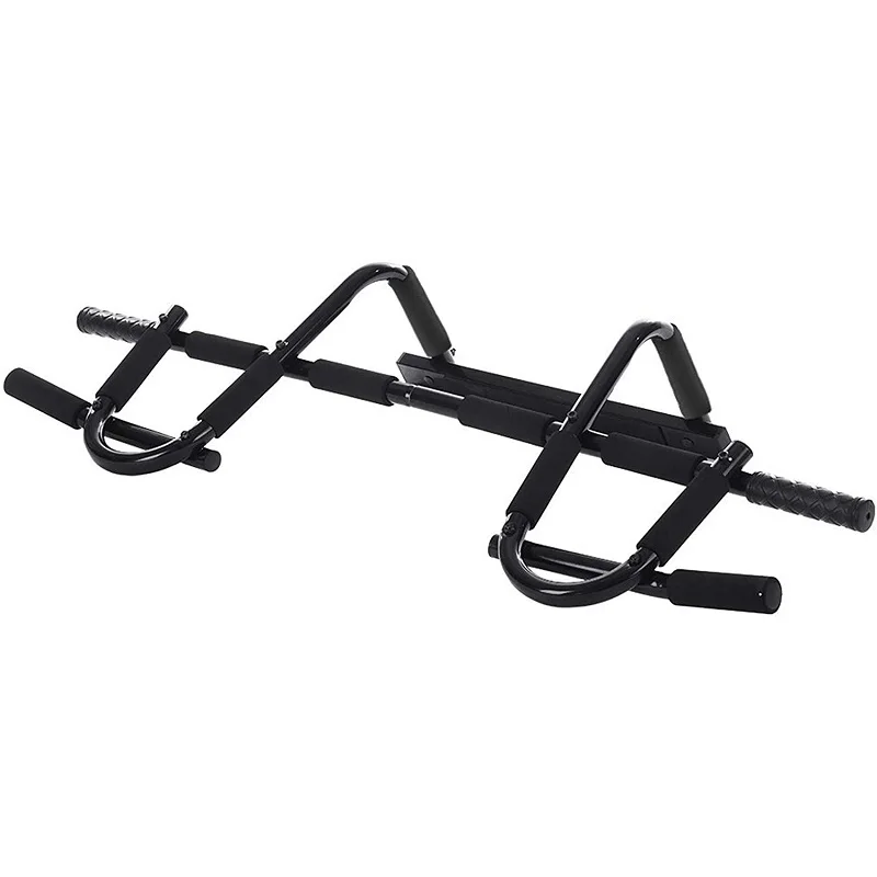 Doorway Upper Body Fitness Pull Up Bar Dip Bar Made of Thickened Steel Easy Storage for Home Gym Workouts