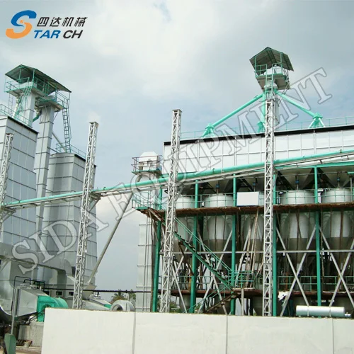 Africa market popular fully automatic commercial paddy steamed parboiled rice mills