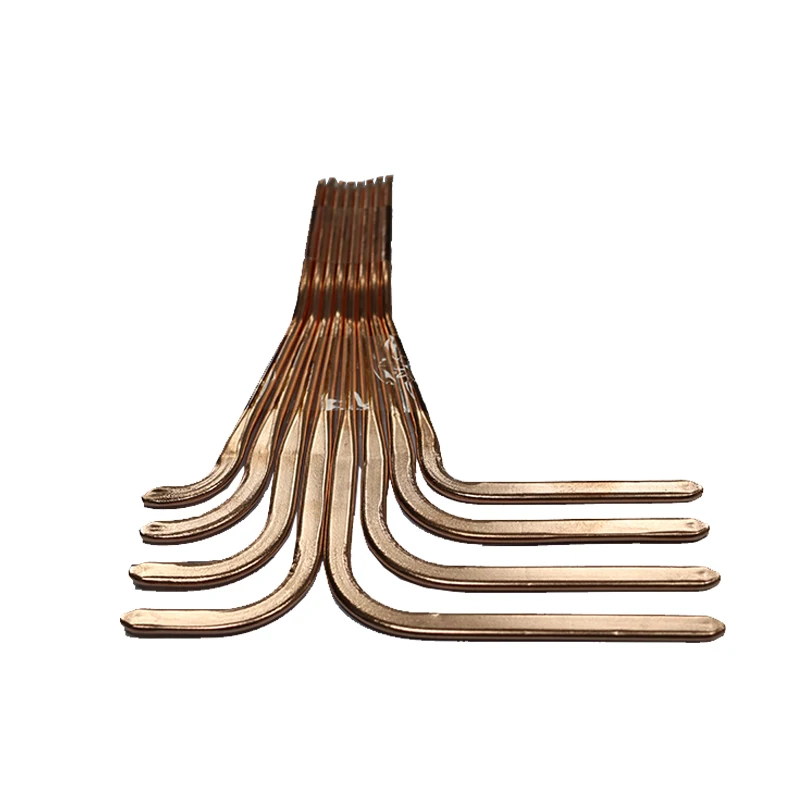 Laser welding cutting OEM ODM flat nickel plated cuivre copper 8mm cooler straight heatpipe