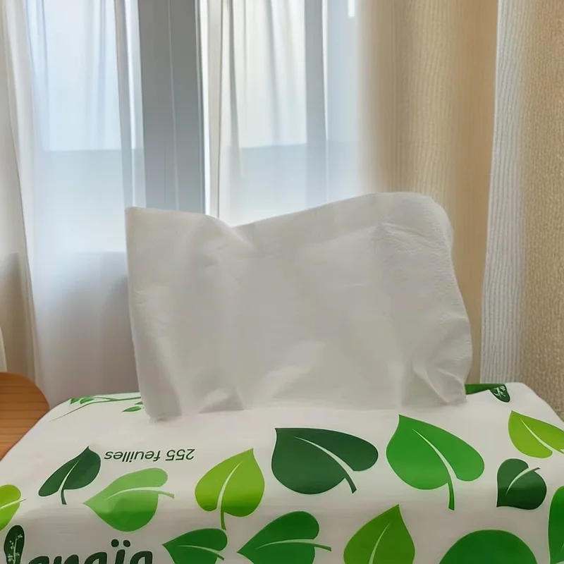 Оптовая Продажа с фабрики дешевая печатная древесная масса 3Ply салфетка для лица