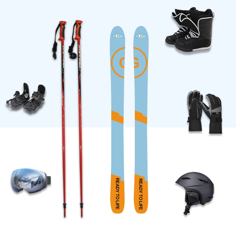 Durable Ski Snowboard Winter Ski Set for Chidren Made in China Touring Ski