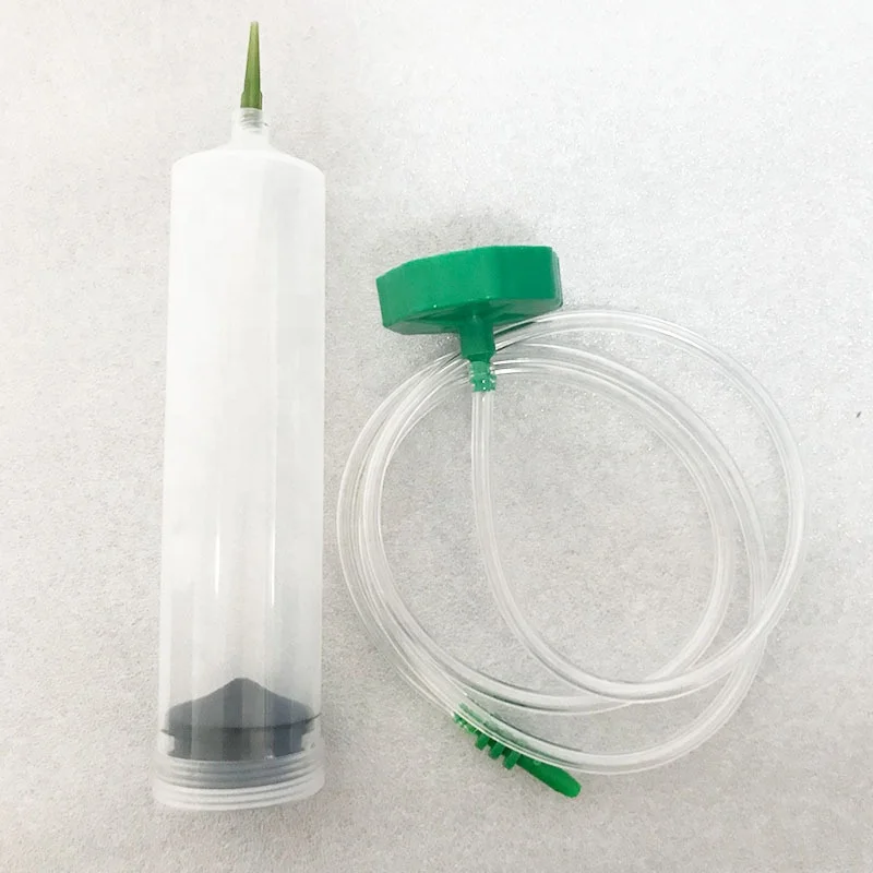 Thickening type dispensing large capacity 100CC plastic syringe dispensing syringe