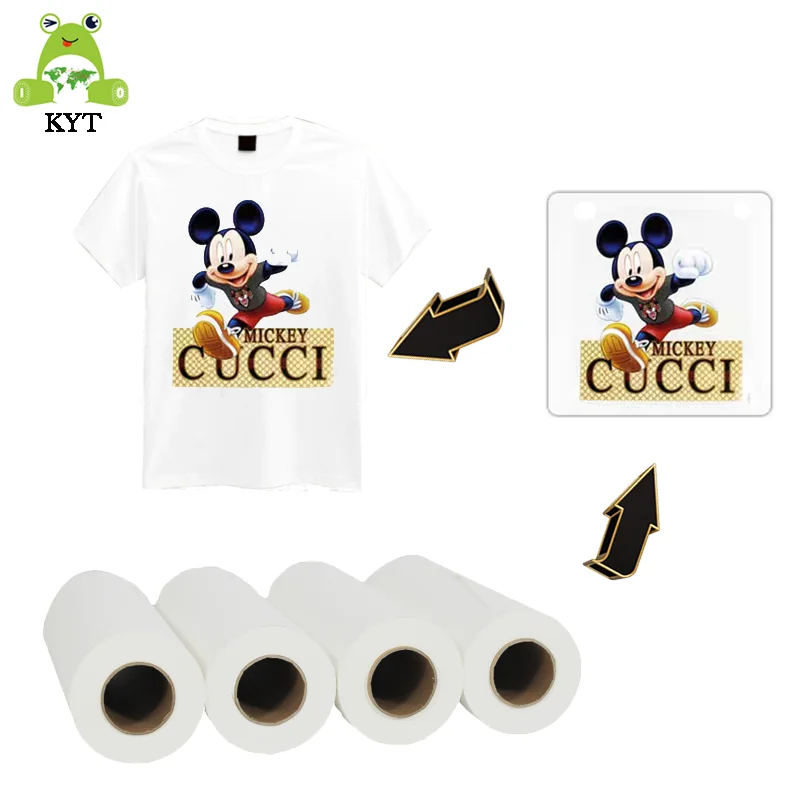 
Sublimation blank inkjet printing paper A4 A3 size 50g ceramic blank heat transfer sublimation paper 