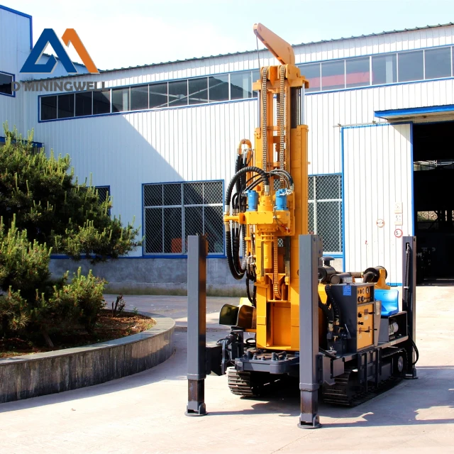 D miningwell drill rig deep water well well rotary drilling rig 300 meter drill rig for water well rocks