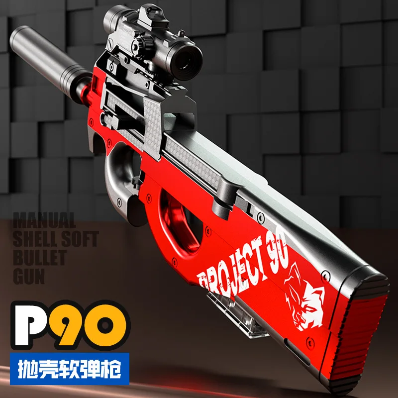 2023 Markdown Sale electric splatrball ball blaster gun high speed fire the submachine gun  P90 orbzee guns