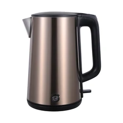 Professional manufacture  18l thermostatic electric double wall cool touch plastic kettle