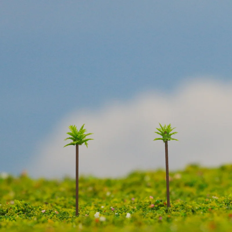 HO N Scale Artificial Miniature Model tree for Architectural Model Making Model Train Layout