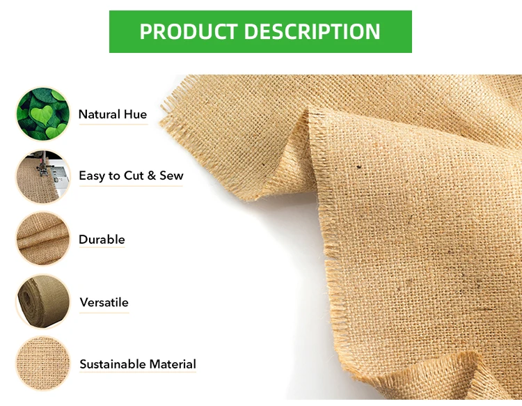 Jiahe Toile De Jute tissants декоративная ткань из мешковины в Китае