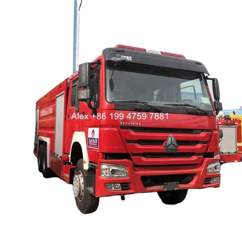 6x4 Sinotruck HOWO fire truck