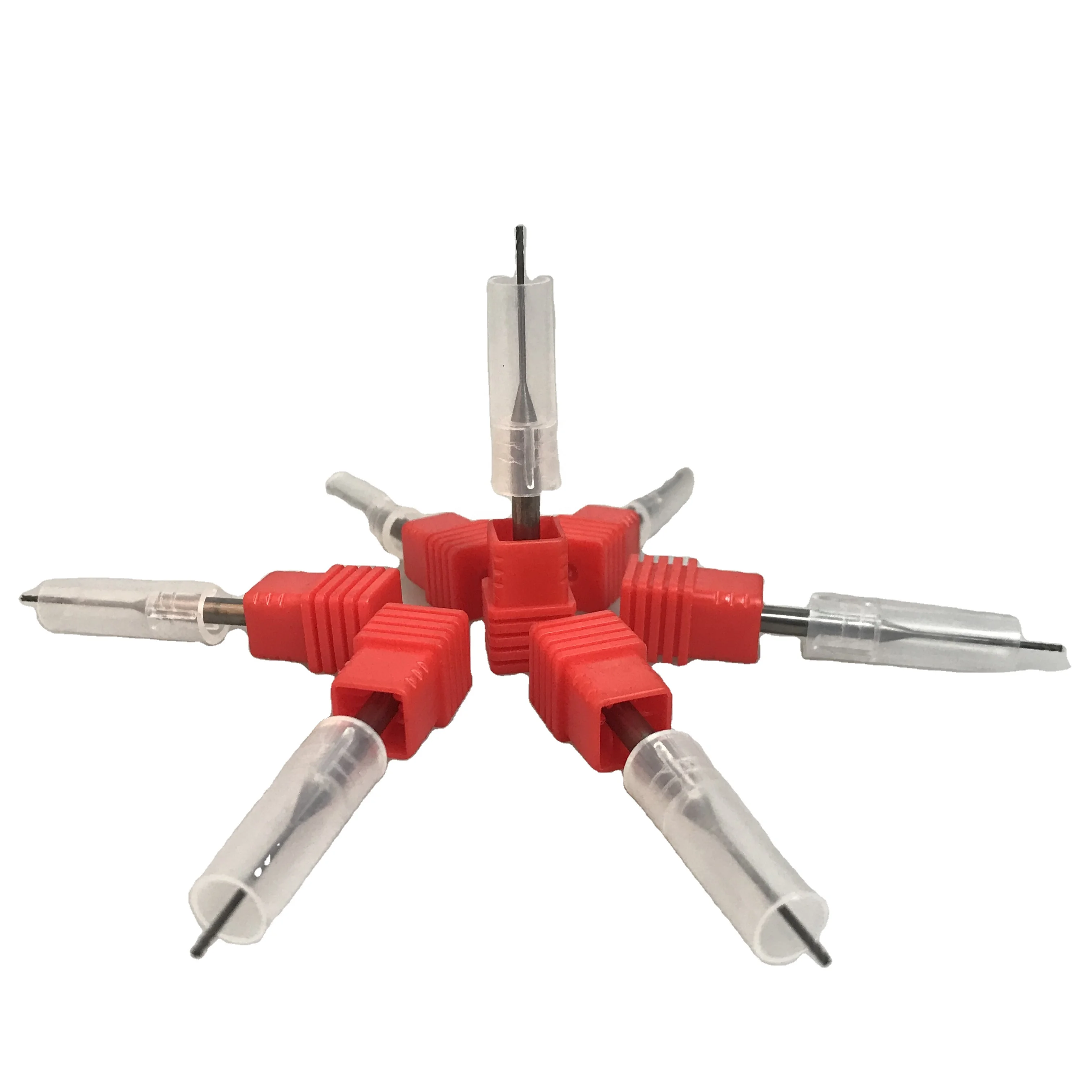 Long neck CVD diamond coated super quality precision  end mill cutter for graphite in bulk/wholesale