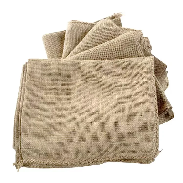 High Quality 2024 China New Design Eco Friendly Customizable Fabric Hessian Jute Bag 60*28