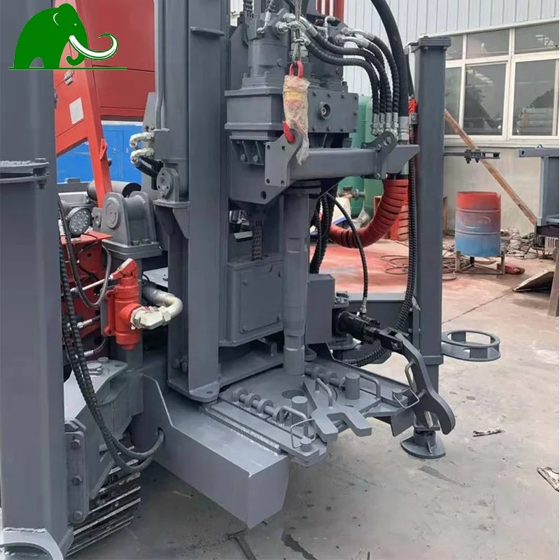 Factory Double Arm Full Hydraulic Hard Rock Drilling Machine for Sale China Water Wells Drilling Rigs 105-300 Mm 89/102 Mm 300mm
