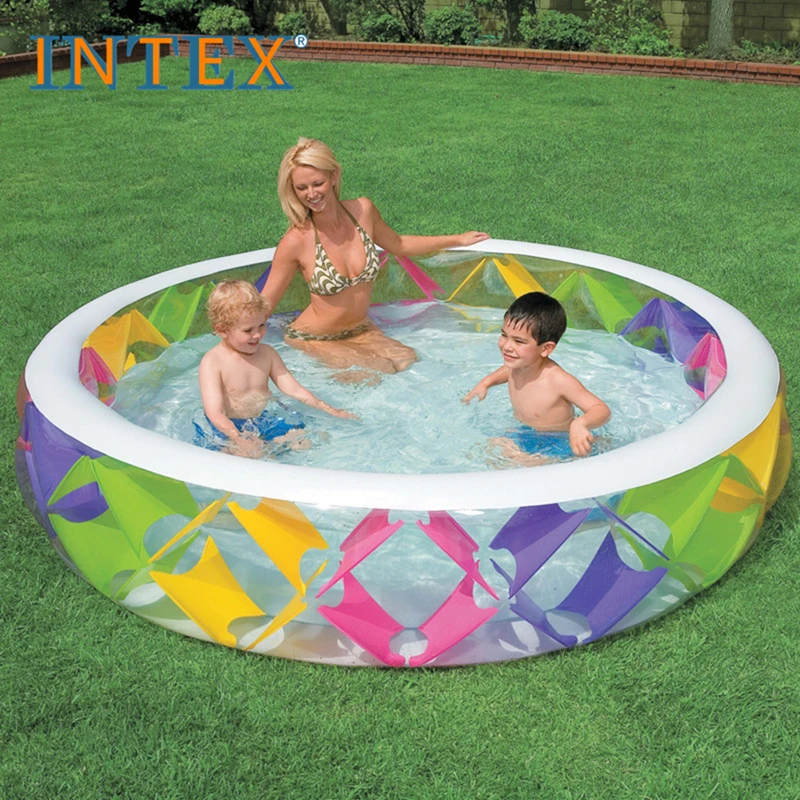 B02 pcp Intex 56494 multicolour windmill inflatable swim centre pinwheel pool family swimming pool accessories cold plunge tub