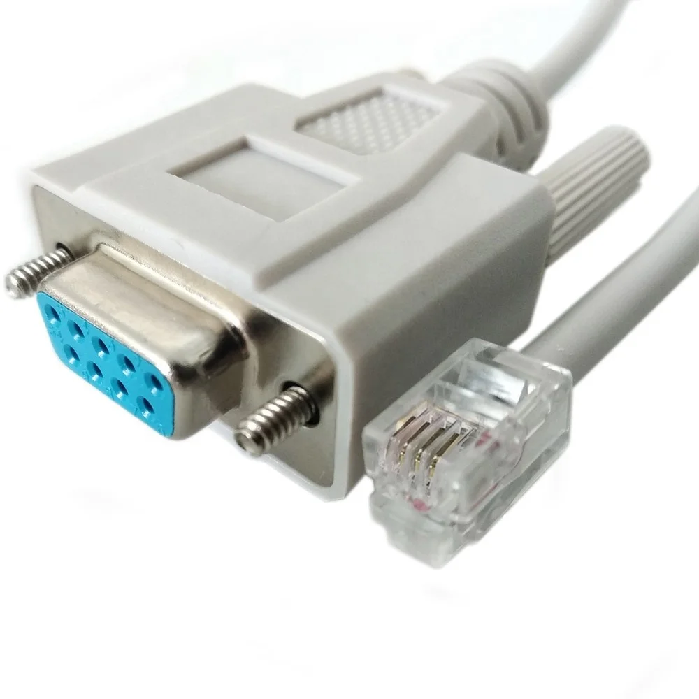 DB9 to rj45 rj12 rj11 serial port debugging cable rs232 console configuration cable
