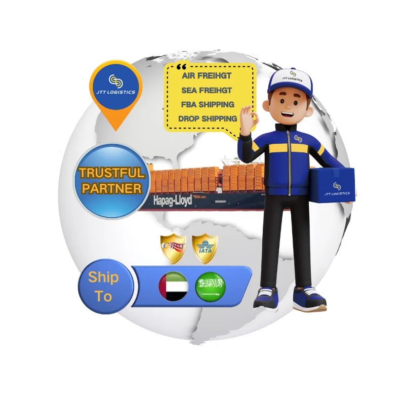 Cheap And Reliable Freight Forwarder China To Saudi Arabia DDP DDU Service And Sea Shipping Agent To UAE Dubai