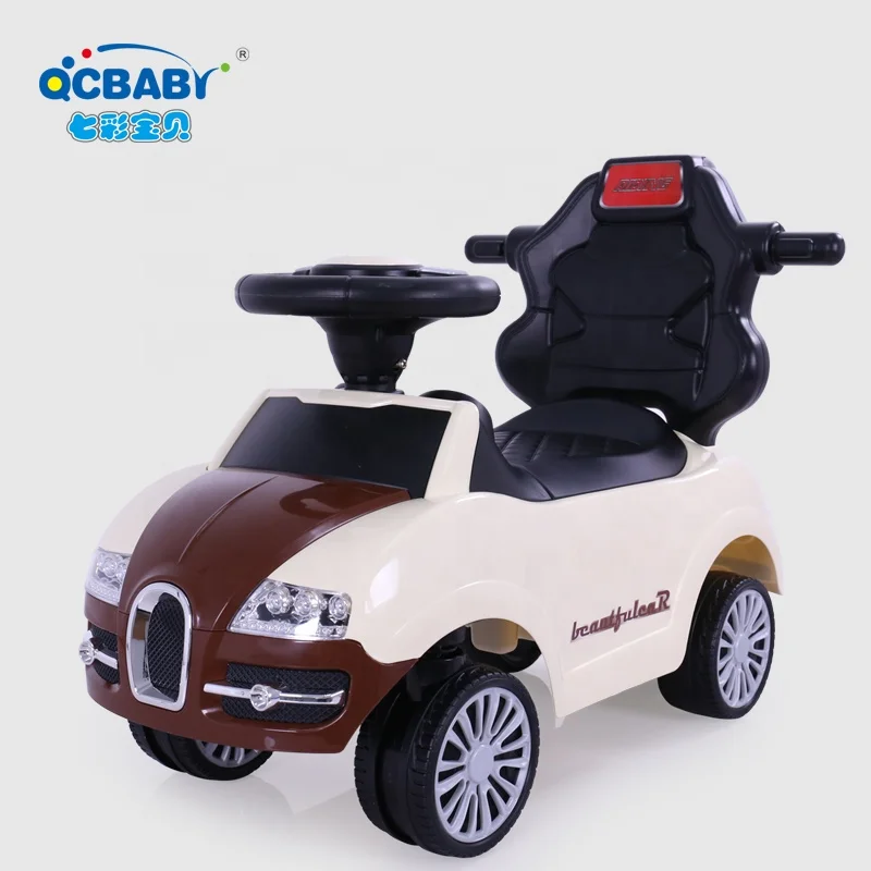 
Hot Sale Selling Baby car Pusher Plastic Ride On Car With Guard Rail 