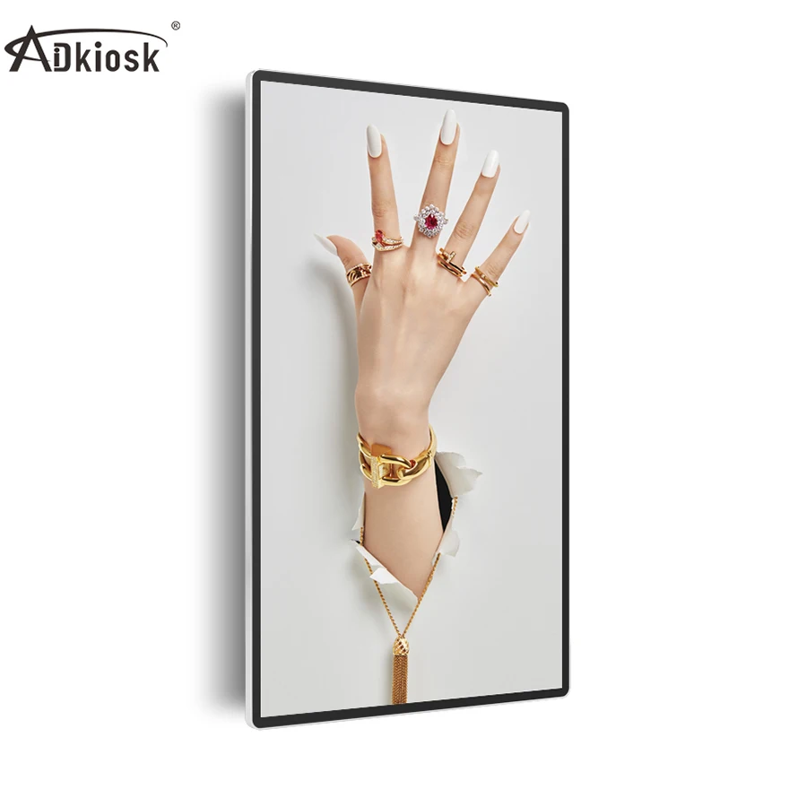 
shopping mall store 43inch with lg lcd panel wall-mounted touch screen table all in one keyboard pc advertising player 