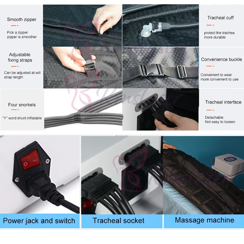 Sportsrecovery Presoterapia machine pressotherapy lypha lymph drainage machine detox air pressure device