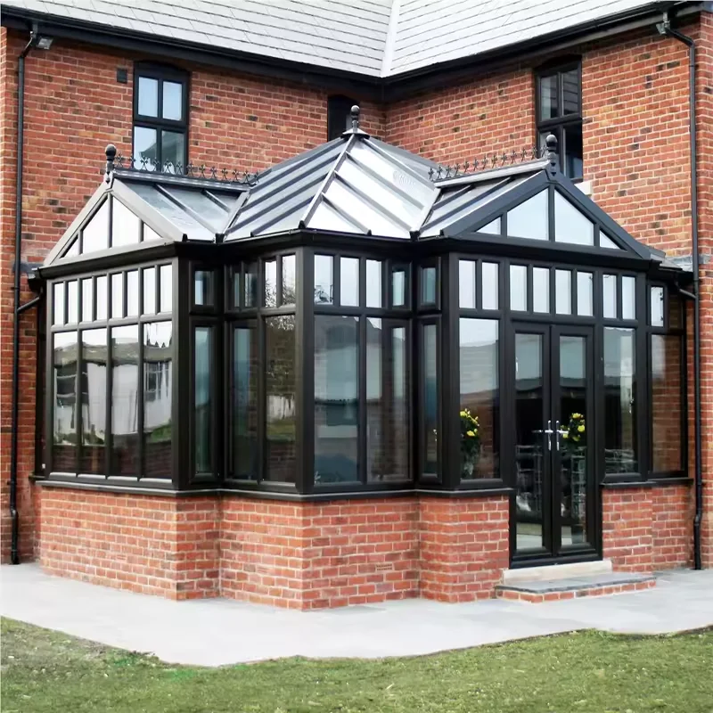 Container house container relax 4 season winter sun house gardens for glass conser price glass outdoor glass house