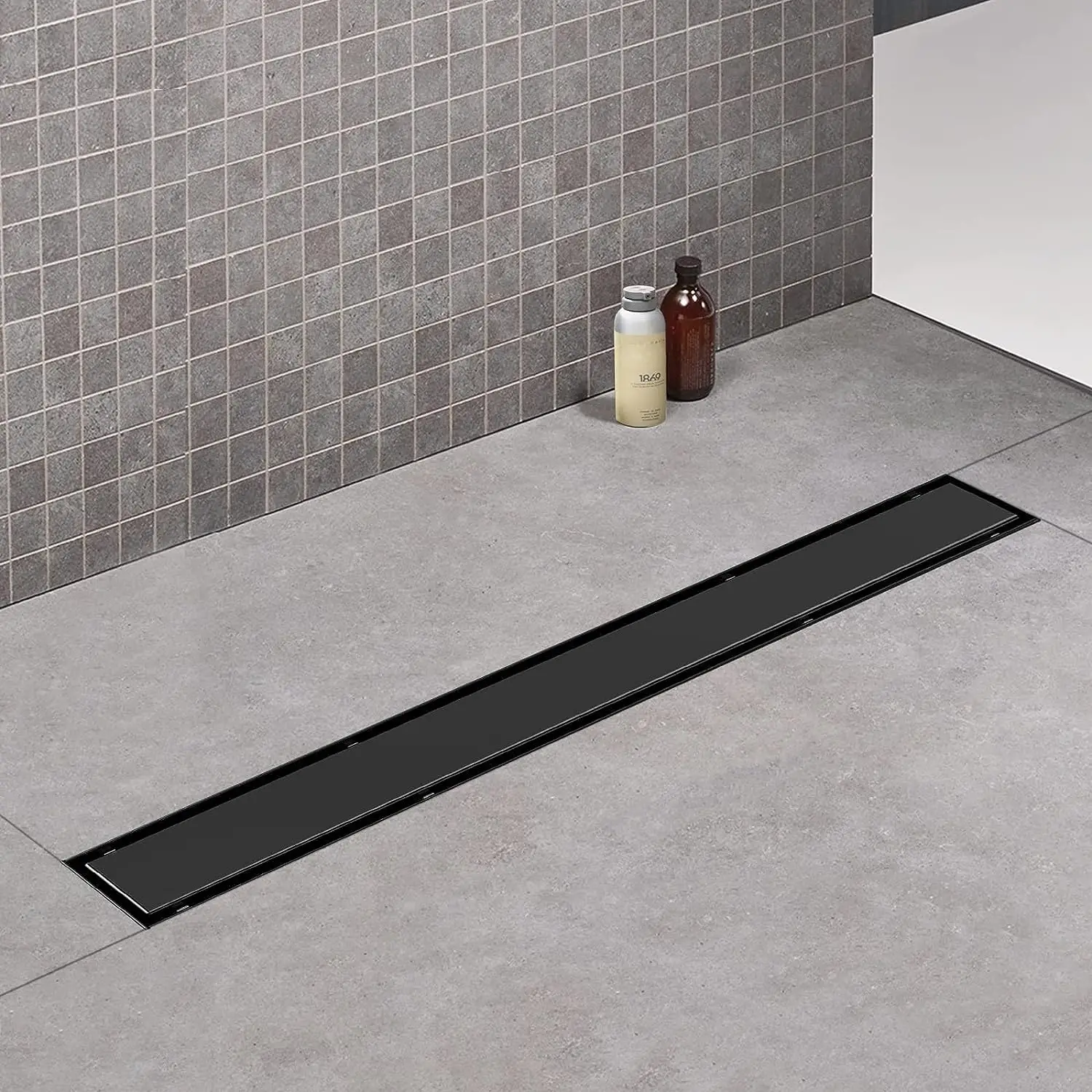 High Quality Bathroom Rectangular Channel Drain Stainless Steel Linear Anti-odor Linear Shower Drain Tile Insert Linear Drain