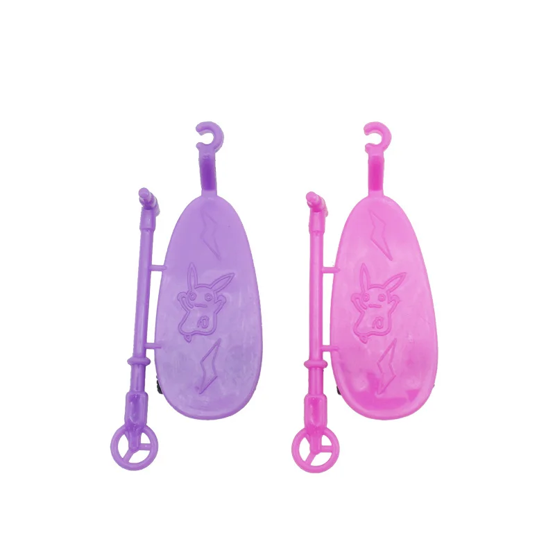 Mini DIY Scooter Car Model Toy Cheap Promotional Plastic Assembled Sliding Toys for Kids