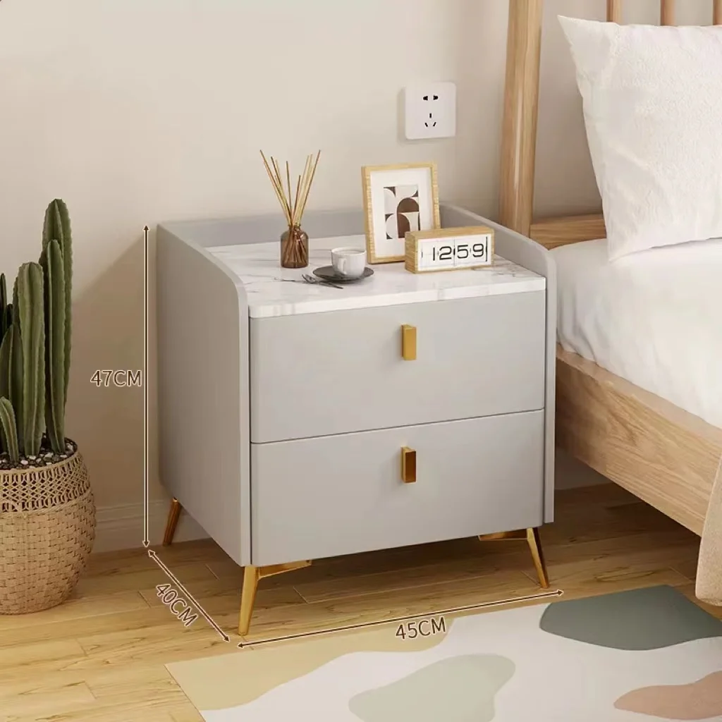 hot sale bedroom night stand small modern nordic  style MDF wood small simple design bedroom furniture night stand modern