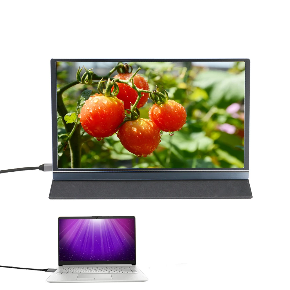 Portable Monitor 15.6 inch New PC  Monitor Portable IPS High Resolution Portable Screen Monitor