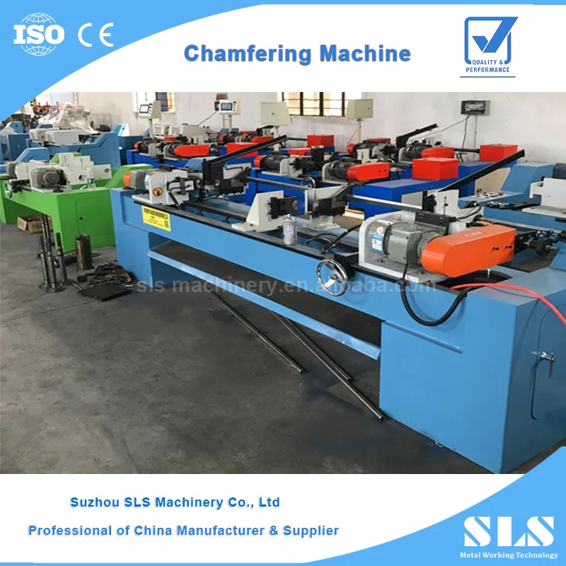 DEF-80AC Pneumatic Type Metal Tube Double Sided Chamfer Smoothing Pipe Facing Chamfering Machine
