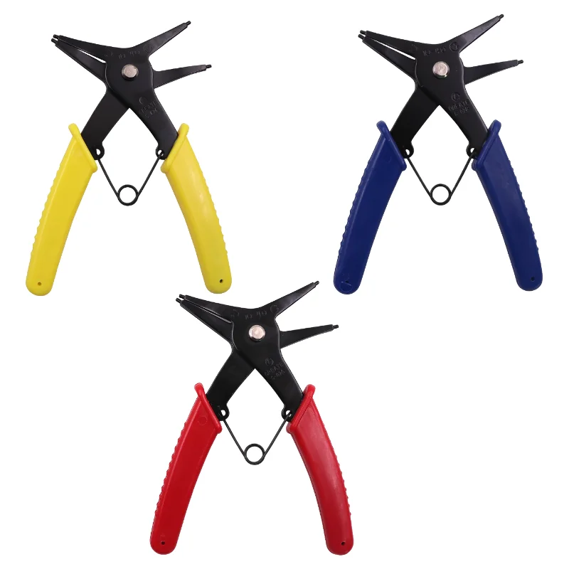 4 Way Type Circlip Pliers Multifunctional Hand Tool Internal And External Circlip Pliers 2 in 1 Snap Ring Plier