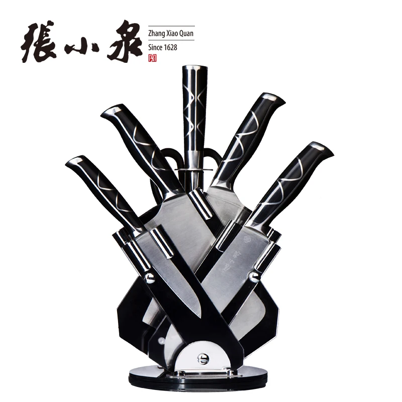 Zhang Xiaoquan Professional Stainless Steel Sushi Butcher Fruit Steak Santoku Chef Cooking Kitchen Knife Set
