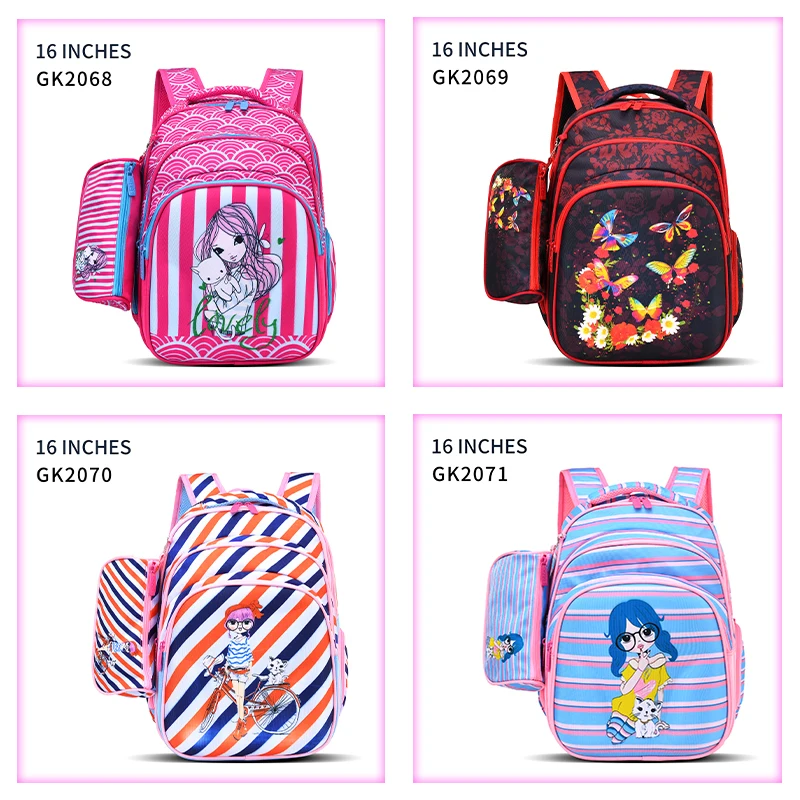 Новое поступление 16 дюймов Мода оригинальный дизайн; Одежда с принтом; Школьная сумка для детей