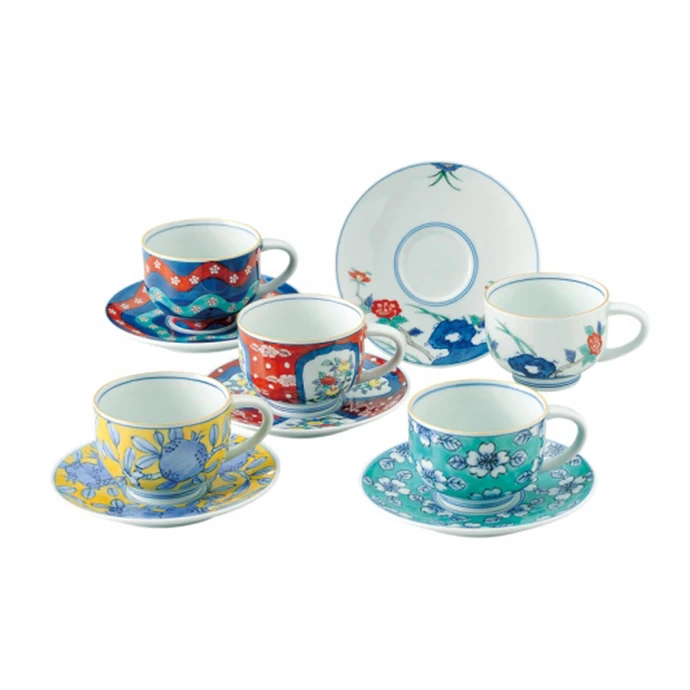 Wholesale traditional premium fine tea set ceramics porcelain