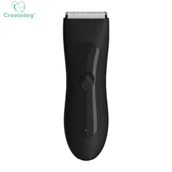 Mens Electric Hair Shaver Cordless Hair Clipper Waterproof Beard Trimer Manscap Groin Body Pubic Adjustable Hair Trimmer