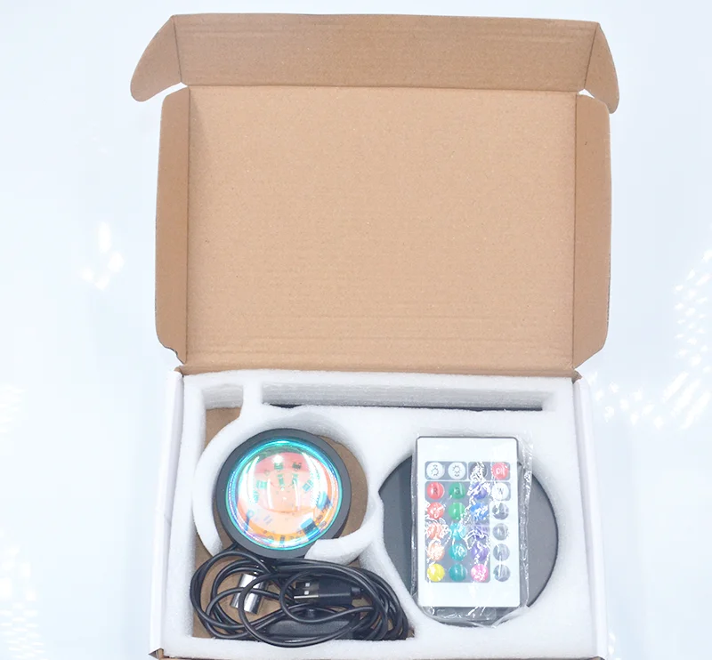 2024 New Product Sunset Projector Lamp RGB USB