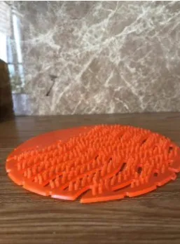 Bathroom Accessory Anti-Splash Bristles Scented Urinal Screens Urinal Filter To Make Men Toilet Clean And Smell Good