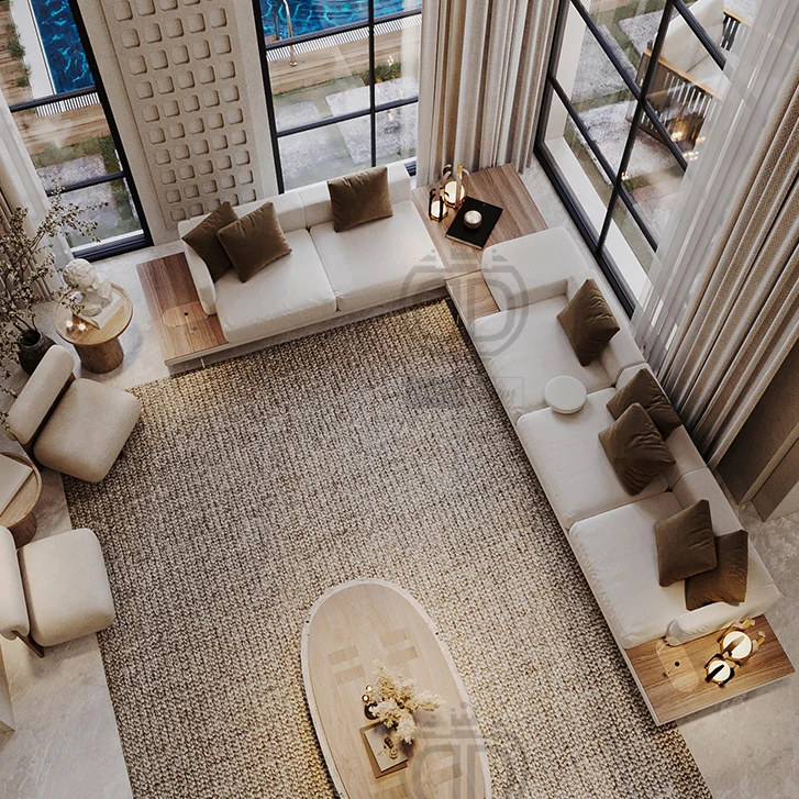 Minimalist nordic modular sofa l shape luxury living room furniture corner sofas for home luxury